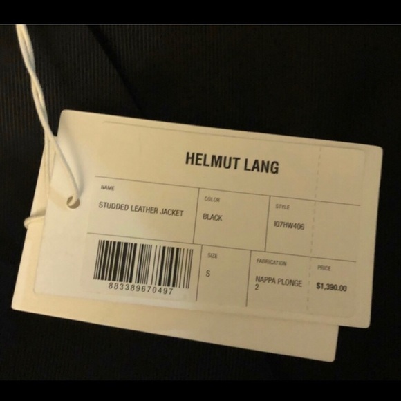 Helmut lang studded jacket size small - Picture 4 of 9